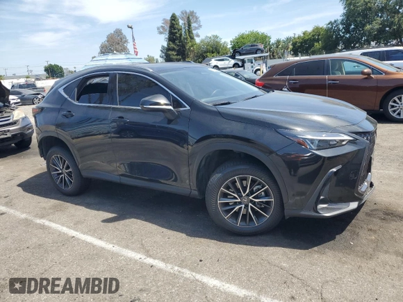 2022 Lexus NX 350 with VIN JTJAGCEZ4N5000938, listed as a Copart auction lot 57673895 with 36,396 mi miles and Salvage title. Bid and sale history available at DreamBid. Image 4.