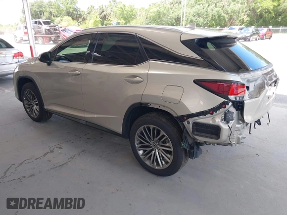 2021 Lexus RX 350 with VIN 2T2JZMAA1MC185112, listed as a IAAI auction lot 42251392 with 68,575 mi miles and . Bid and sale history available at DreamBid. Image 3.