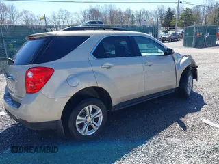2011 Chevrolet Equinox LT w/1LT with VIN 2GNALDEC0B1335828, listed as a IAAI auction lot 41807793 with 102,505 mi miles. Bid and sale history available at carsss.com. Image 4.