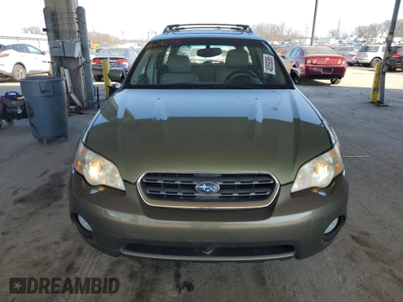 2006 Subaru Legacy Outback Limited with VIN 4S4BP62C667336861, listed as a Copart auction lot 48359395 with 191,518 mi miles and Salvage title. Bid and sale history available at DreamBid. Image 5.