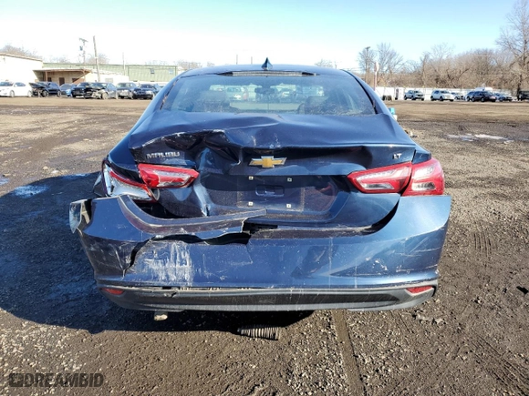 2020 Chevrolet Malibu LT with VIN 1G1ZD5ST4LF102461, listed as a Copart auction lot 42784075 with 74,526 mi miles and Salvage Title. Bid and sale history available at carsss.com. Image 6.