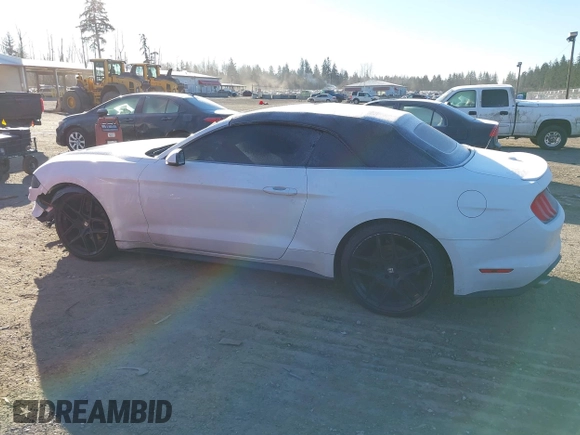 2018 Ford Mustang EcoBoost Premium with VIN 1FATP8UH7J5132500, listed as a IAAI auction lot 41537389 with 96,166 mi miles and . Bid and sale history available at carsss.com. Image 14.
