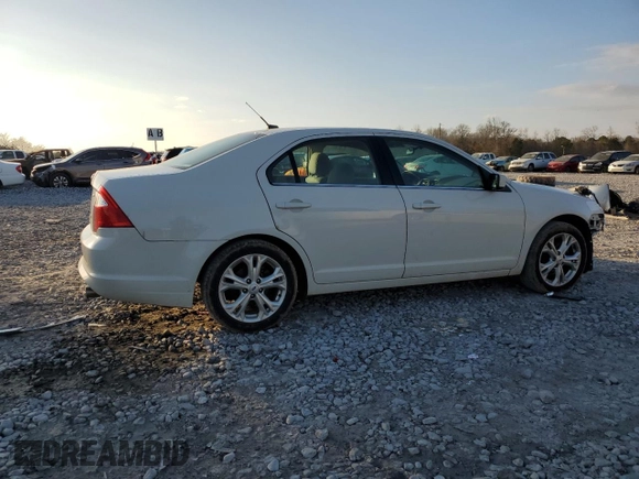 2012 Ford Fusion SE with VIN 3FAHP0HA5CR296400, listed as a Copart auction lot 43944785 with 178,382 mi miles and Salvage Title. Bid and sale history available at carsss.com. Image 3.