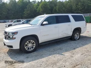 2018 Chevrolet Suburban LT z VIN 1GNSCHKC7JR240351, wystawiony jako Copart lot #59137905 z przebiegiem 176 885 mil mil oraz Szkoda całkowita • Salvage title. Historia ofert i sprzedaży dostępna na DreamBid. Obrazek 1.