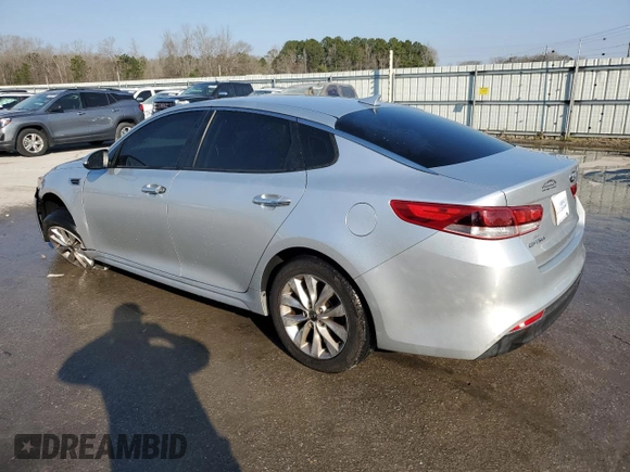 2017 Kia Optima LX with VIN 5XXGT4L30HG122953, listed as a Copart auction lot 47247965 with 144,438 mi miles and Salvage Title. Bid and sale history available at carsss.com. Image 2.