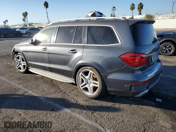 2015 Mercedes-Benz GL-Class GL 550 with VIN 4JGDF7DE7FA518121, listed as a Copart auction lot 73961463 with 0 mi miles. Bid and sale history available at carsss.com. Image 2.