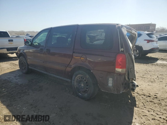 2006 Chevrolet Uplander LS Fleet with VIN 1GNDV23L36D203977, listed as a Copart auction lot 47850075 with 0 mi miles and Salvage Title. Bid and sale history available at carsss.com. Image 2.