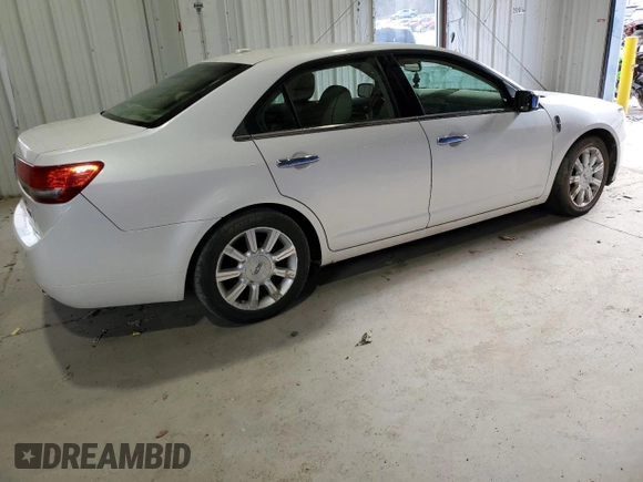 2010 Lincoln MKZ with VIN 3LNHL2GC3AR643316, listed as a Copart auction lot 46619325 with Not Provided miles and Salvage Title. Bid and sale history available at DreamBid. Image 3.