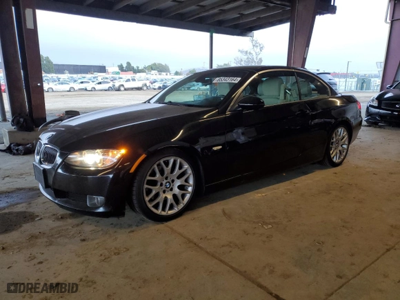 2008 BMW 3 Series 328i with VIN WBAWL13558PX18643, listed as a Copart auction lot 85343164 with 109,363 mi miles and Salvage Title. Bid and sale history available at carsss.com. Image 1.