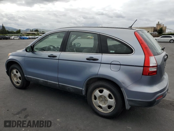 2007 Honda CR-V LX with VIN JHLRE38377C013347, listed as a Copart auction lot 54793295 with 255,816 mi miles and Clean Title. Bid and sale history available at carsss.com. Image 2.