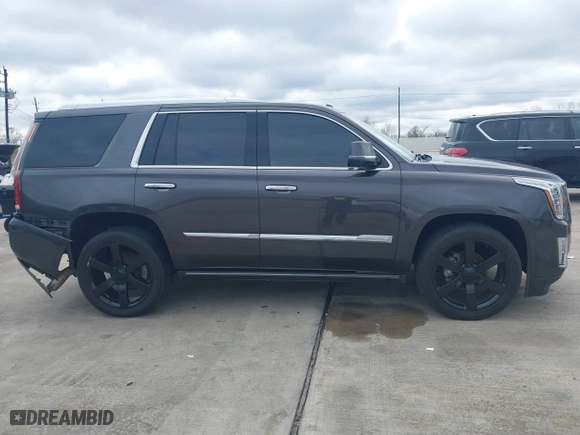 2017 Cadillac Escalade Premium Luxury with VIN 1GYS4CKJ9HR161307, listed as a IAAI auction lot 41304055 with 114,660 mi miles. Bid and sale history available at carsss.com. Image 13.