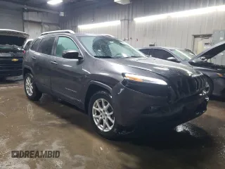 2016 Jeep Cherokee 75th Anniversary with VIN 1C4PJMCB7GW117078, listed as a Copart auction lot 84850254 with 93,599 mi miles and Salvage Title. Bid and sale history available at carsss.com. Image 4.