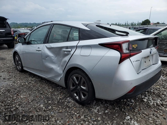 2019 Toyota Prius L Eco с VIN JTDKARFU5K3102626, выставлен на аукционе Copart как лот 58918095 с пробегом 64 930 миль миль и Списание • Salvage title. История ставок и продаж доступна на DreamBid. Изображение 2.