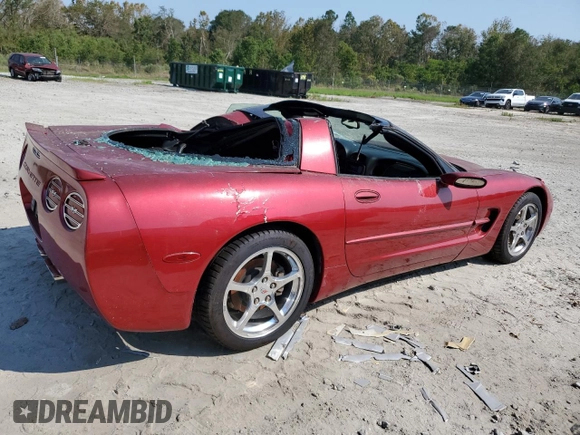 2004 Chevrolet Corvette with VIN 1G1YY22GX45114770, listed as a Copart auction lot 74711824 with 24,104 mi miles and Salvage Title. Bid and sale history available at carsss.com. Image 3.