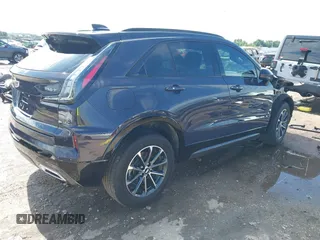 2024 Cadillac XT4 FWD Sport with VIN 1GYFZER40RF226384, listed as a IAAI auction lot 42220804 with 8,743 mi miles and . Bid and sale history available at DreamBid. Image 4.