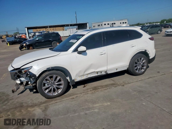 2020 Mazda CX-9 Grand Touring with VIN JM3TCADY4L0406627, listed as a Copart auction lot 50809845 with 19,387 mi miles and Salvage title. Bid and sale history available at DreamBid. Image 1.