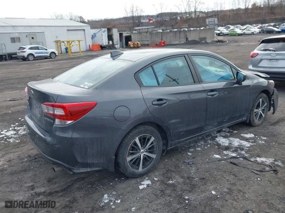 2019 Subaru Impreza Premium with VIN 4S3GKAC61K3600316, listed as a IAAI auction lot 41607912 with 113,327 mi miles. Bid and sale history available at carsss.com. Image 4.