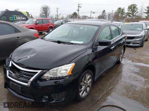2014 Nissan Sentra SV with VIN 3N1AB7AP1EL633316, listed as a IAAI auction lot 41623216 with 112,133 mi miles and . Bid and sale history available at DreamBid. Image 19.