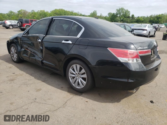 2011 Honda Accord EX-L с VIN 1HGCP3F80BA002854, выставлен на аукционе Copart как лот 61241825 с пробегом Не указан миль и Списание • Salvage title. История ставок и продаж доступна на DreamBid. Изображение 2.