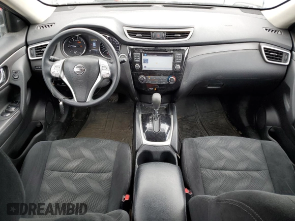 2016 Nissan Rogue SV with VIN 5N1AT2MV1GC854755, listed as a Copart auction lot 52202845 with 212,922 mi miles and Salvage Title. Bid and sale history available at carsss.com. Image 8.