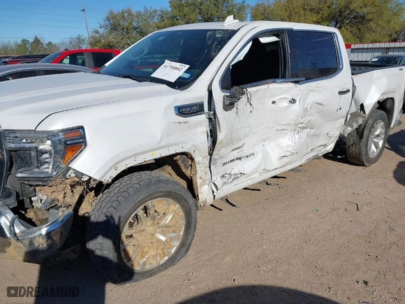 2019 GMC Sierra 1500 SLT with VIN 3GTU9DED3KG300902, listed as a IAAI auction lot 41790802 with 80,993 mi miles. Bid and sale history available at carsss.com. Image 6.