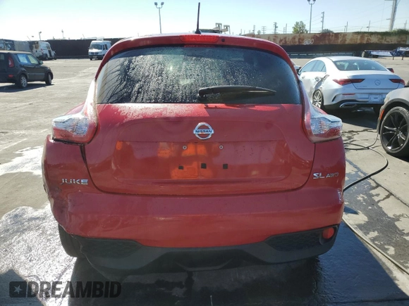 2016 Nissan Juke S with VIN JN8AF5MVXGT652966, listed as a Copart auction lot 76707464 with 47,088 mi miles and Non Repairable. Bid and sale history available at carsss.com. Image 6.