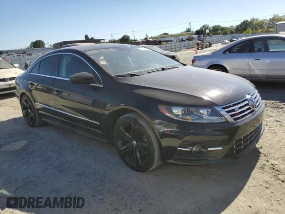 2013 Volkswagen CC R-Line with VIN WVWBP7AN0DE553831, listed as a Copart auction lot 61788784 with 134,430 mi miles and Salvage Title. Bid and sale history available at carsss.com. Image 4.