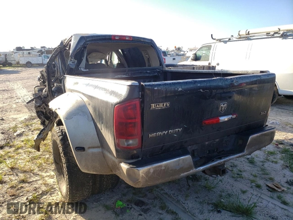 2006 Dodge Ram 3500 SLT with VIN 3D7ML49CX6G218728, listed as a Copart auction lot 43792244 with 0 mi miles and Salvage Title. Bid and sale history available at carsss.com. Image 2.