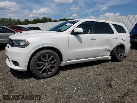 2018 Dodge Durango R/T z VIN 1C4SDJCT5JC359675, wystawiony jako Copart lot #61766465 z przebiegiem 51 418 mil mil oraz Szkoda całkowita • Salvage title. Historia ofert i sprzedaży dostępna na DreamBid. Obrazek 1.