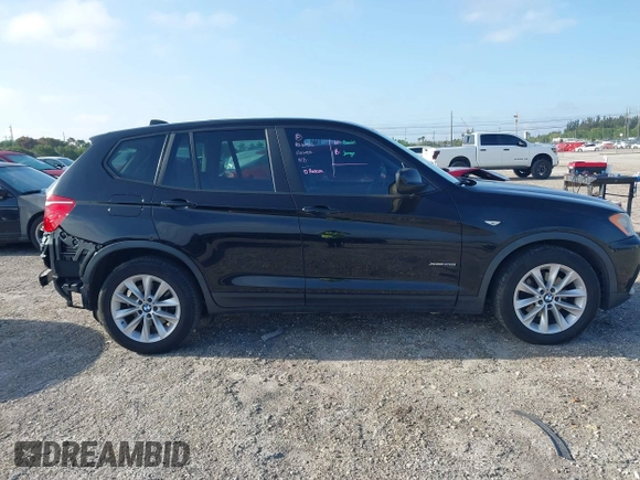 2013 BMW X3 xDrive28i with VIN 5UXWX9C57D0A13160, listed as a IAAI auction lot 42001594 with 140,630 mi miles. Bid and sale history available at carsss.com. Image 14.