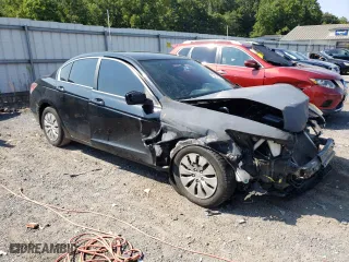 2011 Honda Accord Sdn LX with VIN 1HGCP2F3XBA076247, listed as a Copart auction lot 72983584 with 131,153 mi miles and Salvage Title. Bid and sale history available at carsss.com. Image 4.
