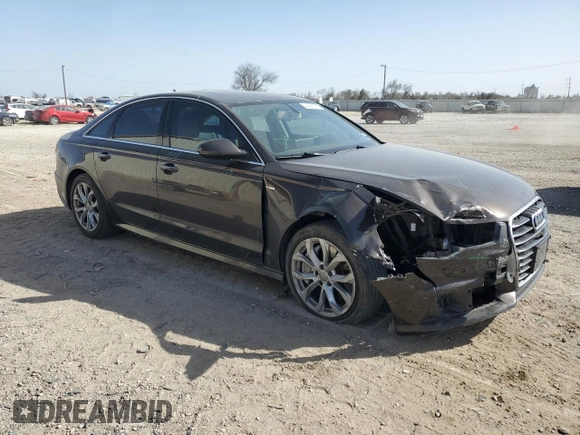 2017 Audi A6 Premium Plus with VIN WAUD8AFCXHN127416, listed as a Copart auction lot 49095055 with 127,394 mi miles and Salvage Title. Bid and sale history available at carsss.com. Image 4.