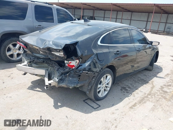 2017 Chevrolet Malibu LT with VIN 1G1ZE5ST7HF125883, listed as a IAAI auction lot 42050983 with Not Provided miles and . Bid and sale history available at DreamBid. Image 4.