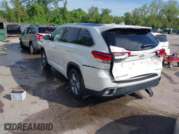 2019 Toyota Highlander Limited with VIN 5TDDZRFH8KS968209, listed as a IAAI auction lot 42141556 with 77,052 mi miles and . Bid and sale history available at DreamBid. Image 3.
