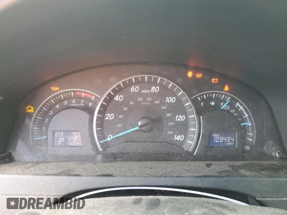 2014 Toyota Camry L with VIN 4T1BF1FK9EU431261, listed as a Copart auction lot 52288375 with 109,494 mi miles and Salvage Title. Bid and sale history available at DreamBid. Image 9.