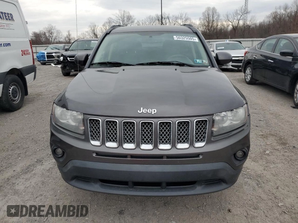 2015 Jeep Compass Latitude with VIN 1C4NJDEB5FD426904, listed as a Copart auction lot 50325505 with 47,064 mi miles and Salvage Title. Bid and sale history available at carsss.com. Image 5.