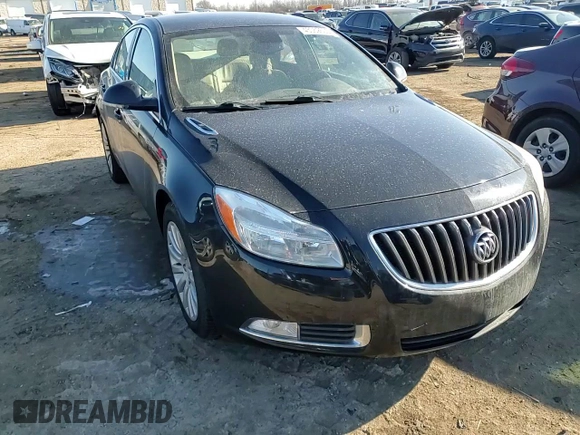 2012 Buick Regal with VIN 2G4GR5EK1C9113375, listed as a Copart auction lot 43062605 with 108,565 mi miles and Salvage title. Bid and sale history available at DreamBid. Image 11.