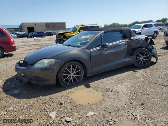 2012 Mitsubishi Eclipse GS Sport with VIN 4A37L2EF1CE002942, listed as a Copart auction lot 61498304 with 0 mi miles and Salvage Title. Bid and sale history available at carsss.com. Image 1.