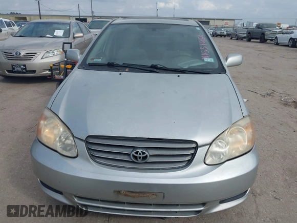 2003 Toyota Corolla CE with VIN 1NXBR32E93Z019759, listed as a IAAI auction lot 41531950 with 223,161 mi miles and . Bid and sale history available at DreamBid. Image 6.
