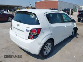 2016 Chevrolet Sonic LS with VIN 1G1JA6SH1G4112485, listed as a IAAI auction lot 40074350 with 139,496 mi miles and . Bid and sale history available at DreamBid. Image 4.