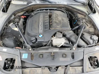 2011 BMW 5 Series 535i with VIN WBAFR7C50BC606025, listed as a Copart auction lot 50393085 with 251,249 mi miles and Salvage Title. Bid and sale history available at carsss.com. Image 12.