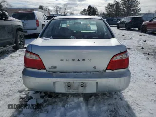 2004 Subaru Impreza Sedan (Natl) RS with VIN JF1GD67574H501682, listed as a Copart auction lot 45805955 with 210,819 mi miles and Salvage Title. Bid and sale history available at carsss.com. Image 6.