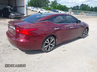 2017 Nissan Maxima SV with VIN 1N4AA6AP4HC393310, listed as a IAAI auction lot 42114631 with 158,372 mi miles. Bid and sale history available at carsss.com. Image 4.