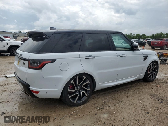 2018 Land Rover Range Rover Sport HSE Dynamic with VIN SALWV2SV7JA698496, listed as a Copart auction lot 54255505 with 116,177 mi miles and Clean Title. Bid and sale history available at carsss.com. Image 3.