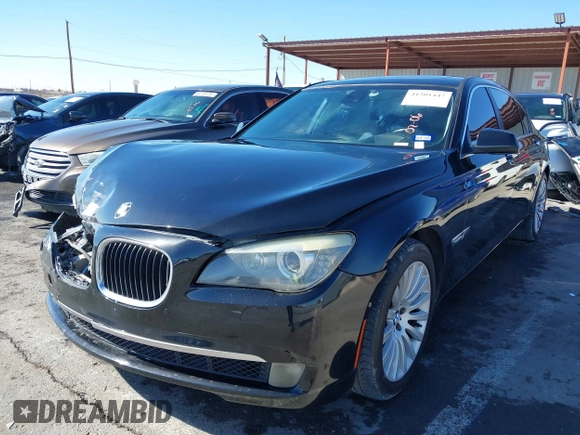 2012 BMW 7 Series 750Li with VIN WBAKB8C53CC962897, listed as a IAAI auction lot 41501447 with 186,046 mi miles and . Bid and sale history available at DreamBid. Image 6.