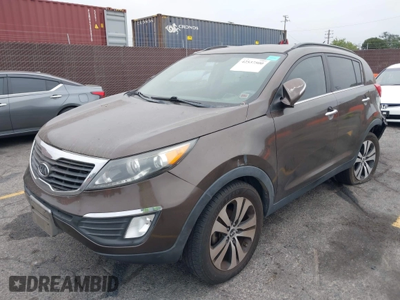 2011 Kia Sportage EX with VIN KNDPC3A21B7061942, listed as a IAAI auction lot 42537500 with Not provided miles and . Bid and sale history available at DreamBid. Image 2.