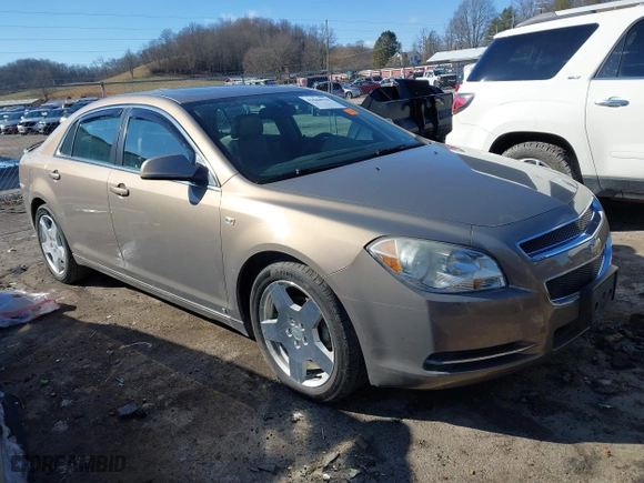 2008 Chevrolet Malibu LT w/2LT with VIN 1G1ZJ57768F150474, listed as a IAAI auction lot 41544918 with 108,519 mi miles. Bid and sale history available at carsss.com. Image 1.