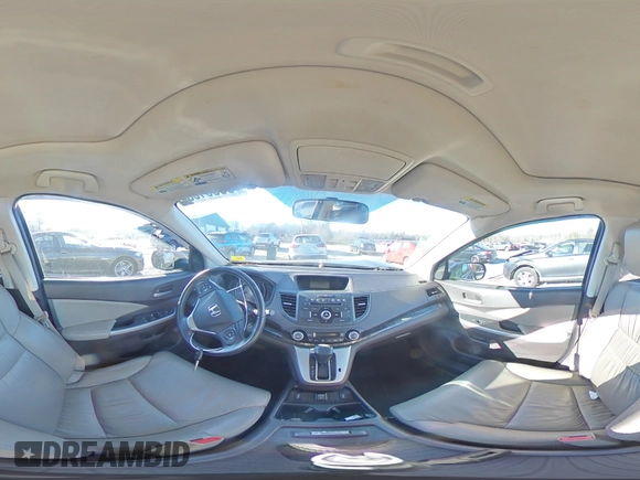 2013 Honda CR-V EX-L with VIN 5J6RM4H7XDL084279, listed as a Copart auction lot 80391584 with Not Provided miles and Salvage Title. Bid and sale history available at DreamBid. Image 14.