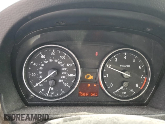 2011 BMW 3 Series 335i with VIN WBADX7C52BE580898, listed as a Copart auction lot 55110415 with 105,354 mi miles and Clean Title. Bid and sale history available at carsss.com. Image 9.