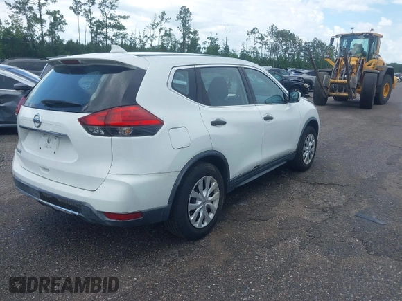 2017 Nissan Rogue SV with VIN KNMAT2MT7HP544901, listed as a IAAI auction lot 42572598 with 48,152 mi miles and . Bid and sale history available at DreamBid. Image 4.